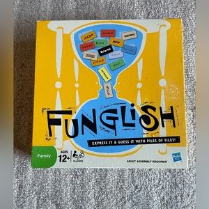 Funglish Board and Tile Game